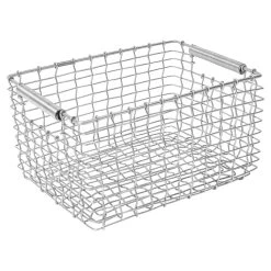 Korbo Rectangular 15 Basket, Acid-proof Stainless Steel