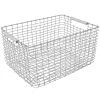 Korbo Rectangular 23 Basket, Galvanised