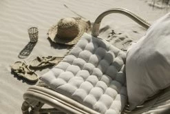 Pepper Seat Cushion 40x40 Cm, Bronze Brown -Sunny Garden Shop linum pepper seat cushion 40x40 cm 26