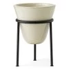 Menu Daiza Planter Ivory, Ø25x35 Cm 2 Menu Daiza Planter Ivory, Ø25x35 Cm -Sunny Garden Shop menu daiza planter h35 25 ivory 1