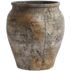 Muubs Hanja Pot Weathered Rusty, 35 Cm