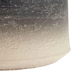 Muubs Kanji Pot Low Grey, 21 Cm -Sunny Garden Shop muubs kanji pot low grey 17