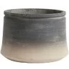 Muubs Kanji Decorative Pot Low Grey, 27 Cm 2 Muubs Kanji Decorative Pot Low Grey, 27 Cm -Sunny Garden Shop muubs kanji pot low grey 2