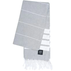 Alma Hamam Bath Sheet 80x180 Cm, Light Grey