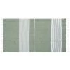 Sagaform Ella Hamam Towel 145x250 Cm, Green -Sunny Garden Shop sagaform ella hamam 145x250 cm 1