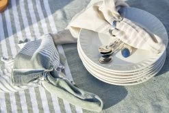 Sagaform Ella Hamam Towel 145x250 Cm, Green -Sunny Garden Shop sagaform ella hamam towel 145x250 cm 4