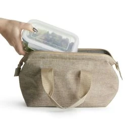 Sagaform Nautic Cooler Bag Beige, Small 7 Sagaform Nautic Cooler Bag Beige, Small -Sunny Garden Shop sagaform nautic cooler bag beige small 3