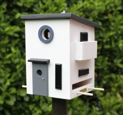 Multiholk Functional House -Sunny Garden Shop wildlife garden multiholk birdhouse bird feeder 18